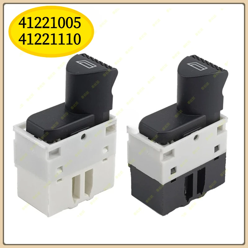 41221005 41221110 para IVECO STRALIS, nuevos accesorios para automóviles, botón de interruptor de ventana eléctrico de repuesto, 6 pines