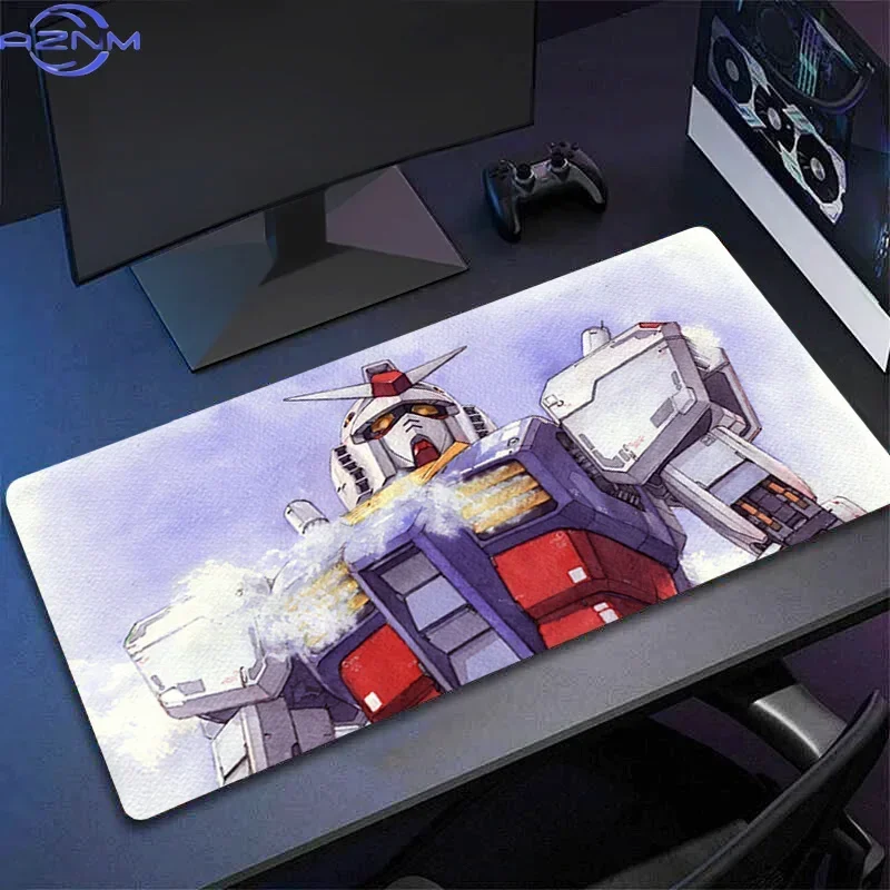 Extended RX-78-2 Gundam Mechanical Warrior Desk Mat, High Quality Rubber Gaming Mousepad, Computer Keyboard Pad Gamer Accessorie