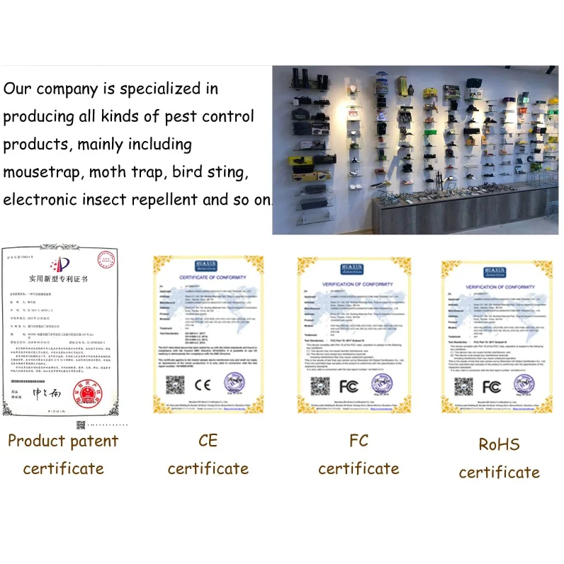 Humane Plastik-Nagetier-Falle Elektrischer Mäusekiller – Detail 2