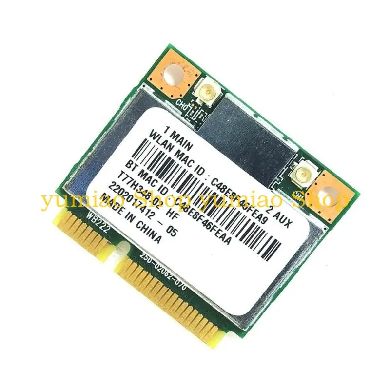 587B AR5B22 Thẻ mạng không dây nhanh, 300Mbps BT4.0 cho máy tính xách tay PCIe nhỏ