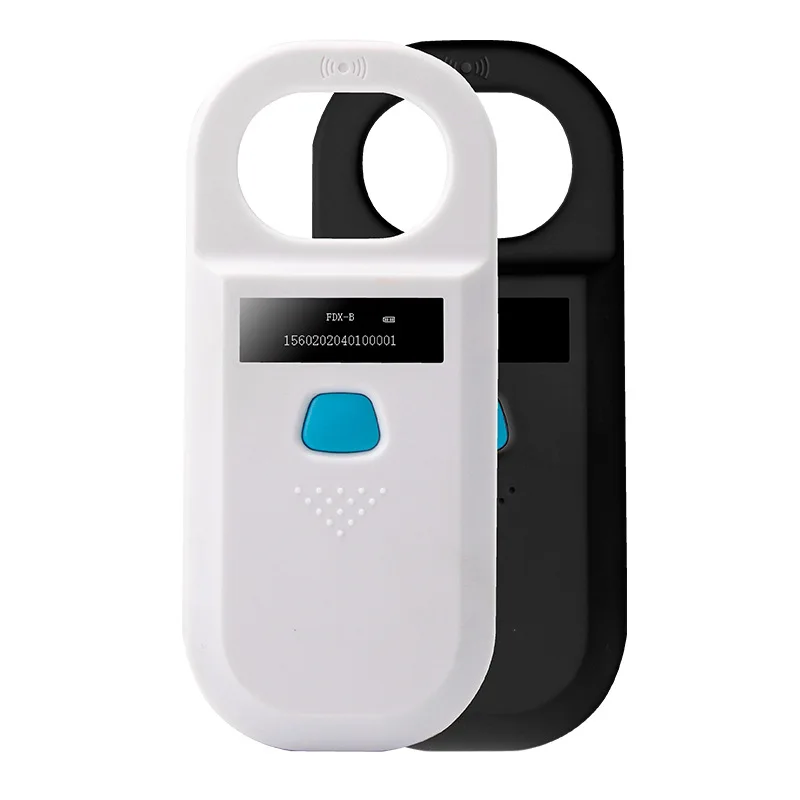134.2Khz/125Khz Animal Tag RFID Reader Pet Microchip Scanner For Dog Cat Rabbit Cow Sheep EMID FDX-B ISO11784 11785