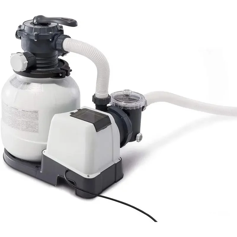 ove Ground Pool Set, Ultra Ft X In, With Sand Pump, Durle Construction Den