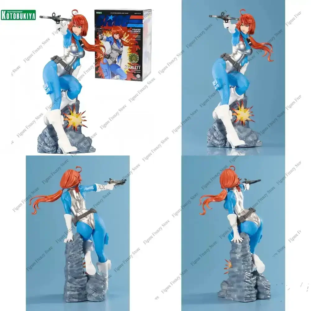 

Special Offer In Stock Original Kotobukiya Bishoujo Statue for Scarlett Sky Blue Limited Edition Action Figure Collection