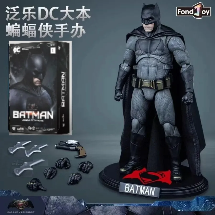 

Подлинная 1/9 Бэтмен DC серии супергерой Batfleck Light Armor Бэтмен фигурки героев детские модные игрушки настольный декор коллекция