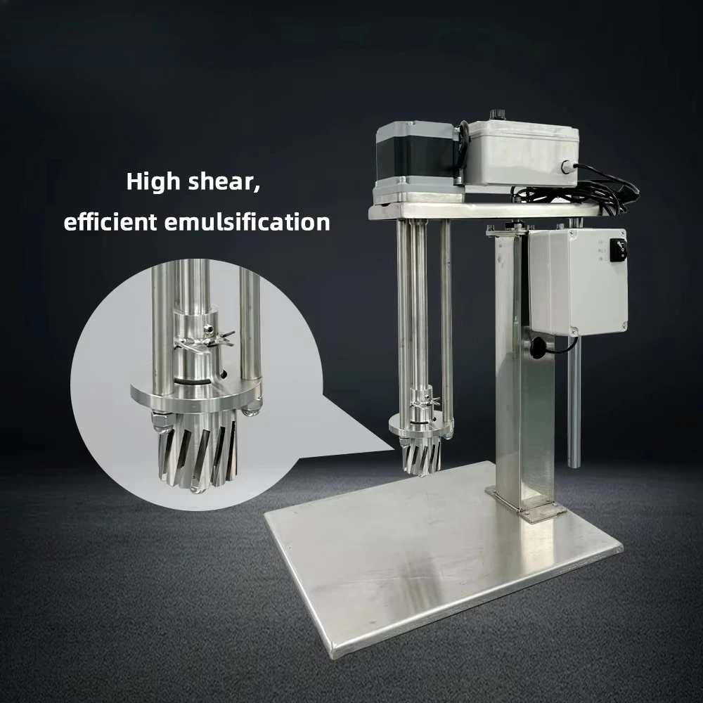 5L 40L High Shear Industrial Chemical Liquids Mayonnaise Making Dressings Food Homogenizing Emulsifying Mixer Machine