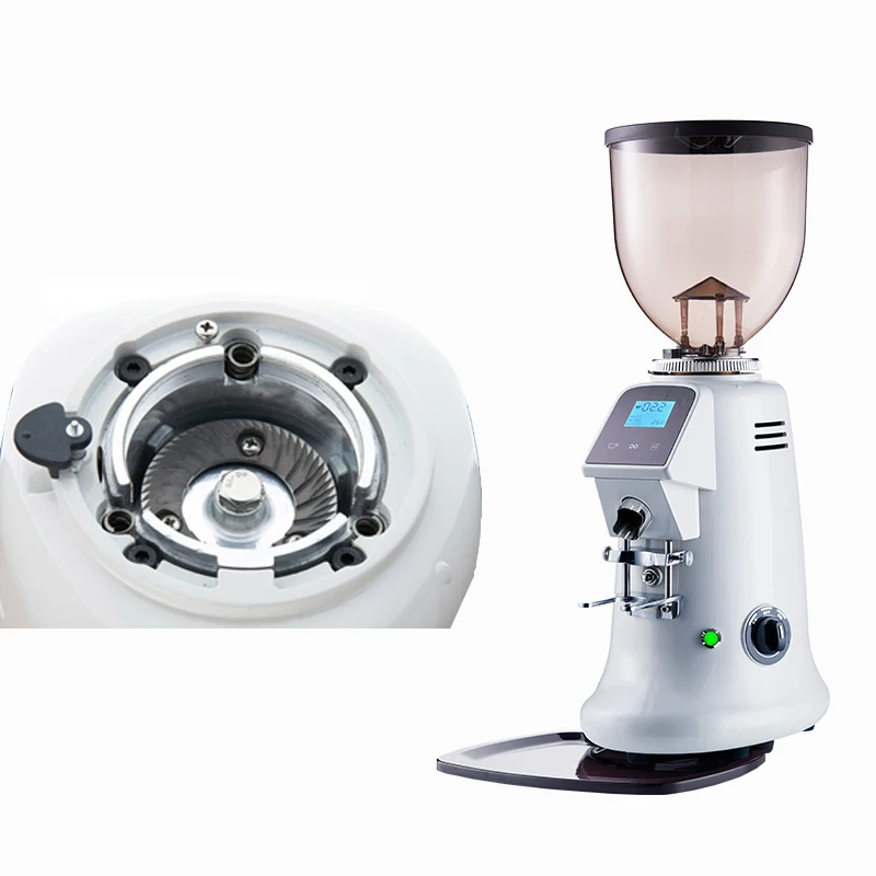 

Adjustable Setting 74Mm Flat Burr Electric Espresso Bean Coffee Grinders With 220V