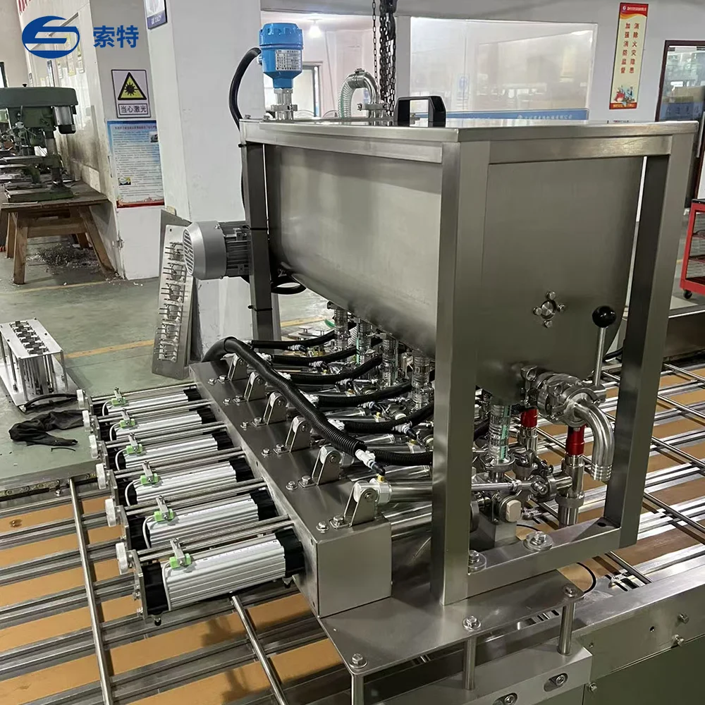 High Efficiency Linear Tray Filling Sealing Machine Optimized for Food & Beverage Production