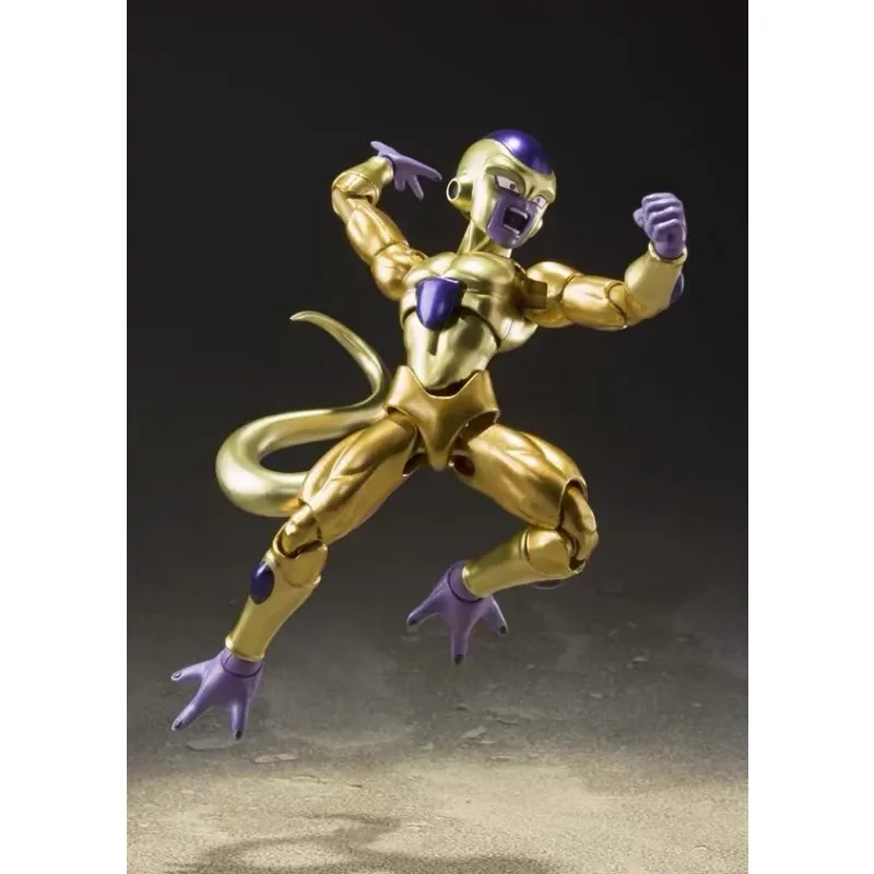 In Stock Original BANDAI S.H.Figuarts SHF Dragon Ball Z Golden Freeza อะนิเมะ Action Figures ของเล่นคอลเลกชันวันหยุดของขวัญ