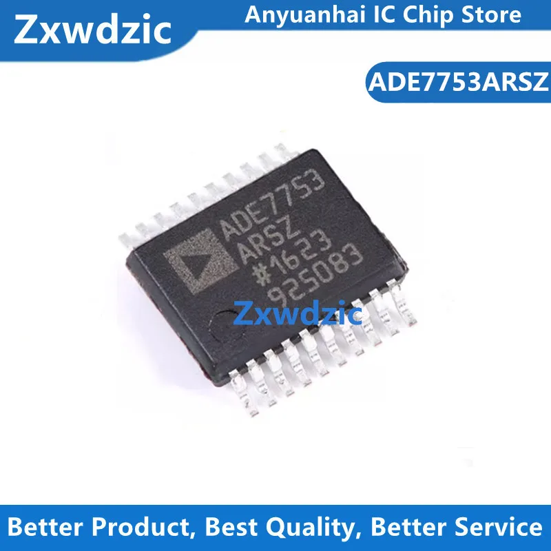 

10pcs ADE7753ARSZ ADE7753 SSOP20 Electric Energy Metering Chip