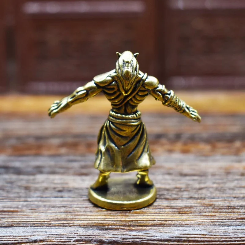 Brass Werewolf Figurine Vintage Style European and American Blood Moon Werewolf Mutant Figurine
