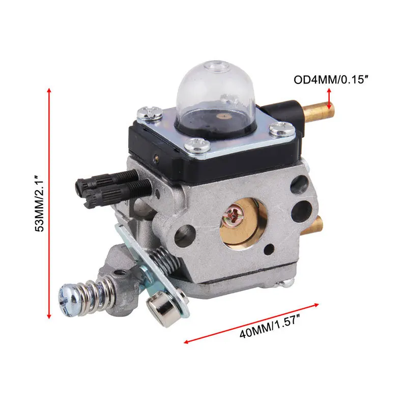 Carburetor for Tiller 2 Cycle Manti 7222 7222M SV 4B Engine C1U