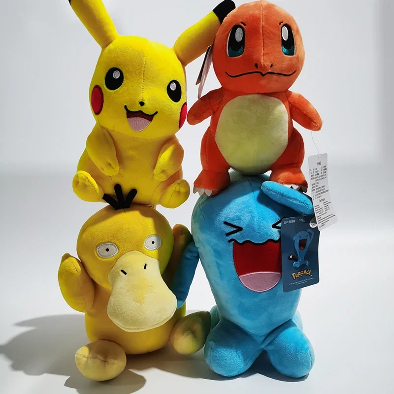 QQ Pikachu Raichu Gengar Charizard Blastoise Charmander دمية البوكيمون Turtwig ألعاب من نسيج مخملي الكرتون Butterfree سودوودو لعبة بلوشي