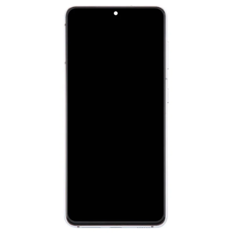 Samsung Galaxy S21 5G SM-G991 OLED LCD screen digitizer with frame