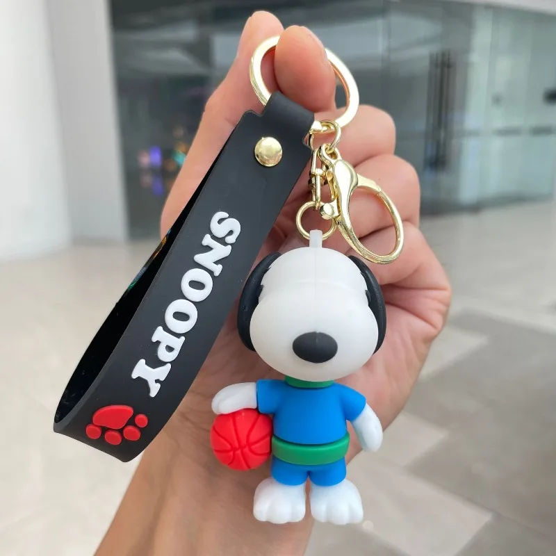 Cartoon zweite Generation Snoopy Serie Schlüsselanhänger Anhänger süße Puppe Auto Schlüsselanhänger Zubehör Paar Rucksack Schlüsselanhänger kleines Geschenk