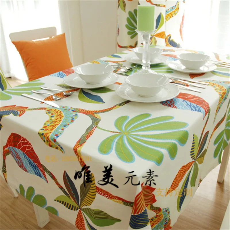 Mantel de lona de algodón estilo campestre americano, mantel de lino blanco, manteles baratos para banquetes, mesa de boda y comedor