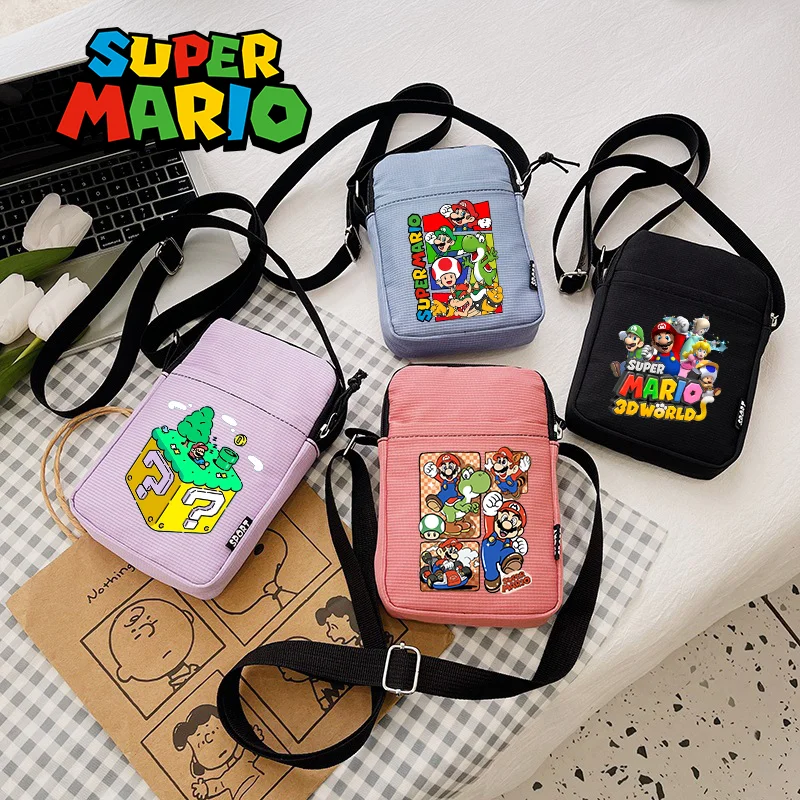 Мультяшная-сумка-кроссбоди-super-mario-bros-с-персонажами-аниме-Луиджи-Марио-Принцесса-Пич-Миниатюрная-универсальная-портативная-сумка-для-покупок-Новинка-2026-года