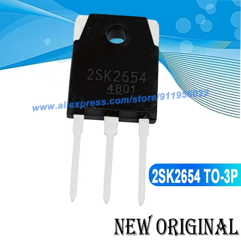 (5 Pieces) 2SK2654  TO-3P 900V 8A 2SK2837 K2837  2SK2372 K2372 2SK1304 K1304 2SK2165 K2165 TO-3P