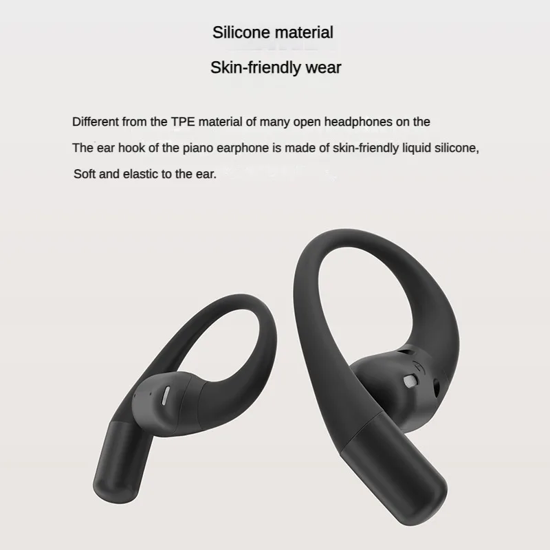 Zhuaudio FuQin T10 OWS Earphone Open True Wireless Bluetooth Headphones Air Conduction Over-ear Sports Running Headset