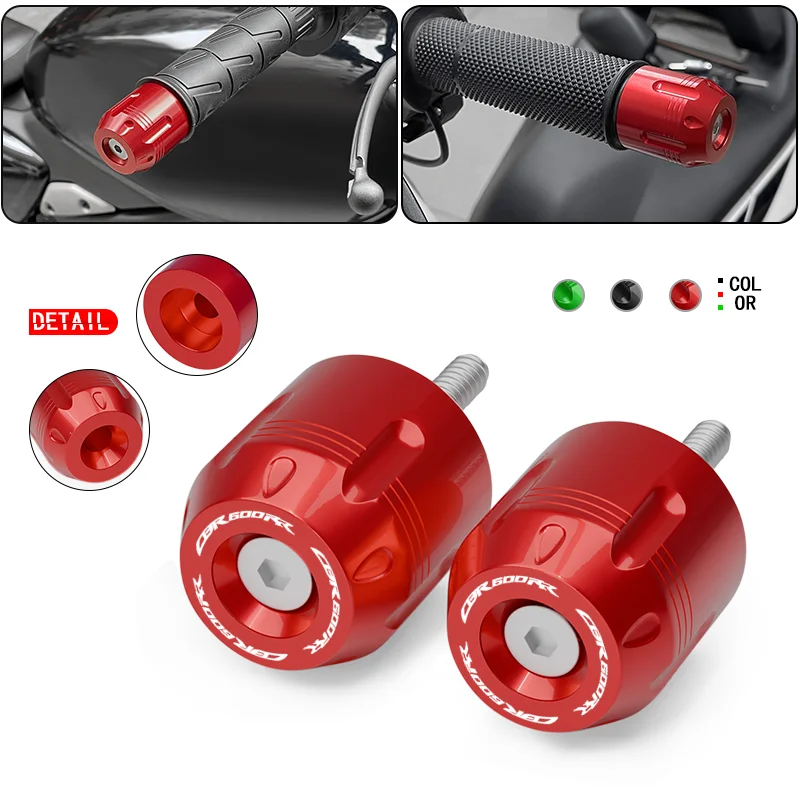 

2025 Handle Bar Grips For CBR600RR CBR1000RR CBR500R CBR400R CBR300R Motorcycle CBR Handlebar Grip Ends Plugs Anti Slider Cap