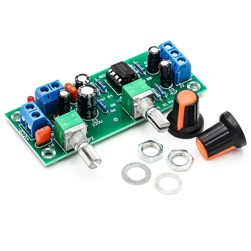 LUSYA Single Power 10-24V NE5532 Overweight Subwoofer Front Stage Plate Low Pass Filter Front Stage Tone Board