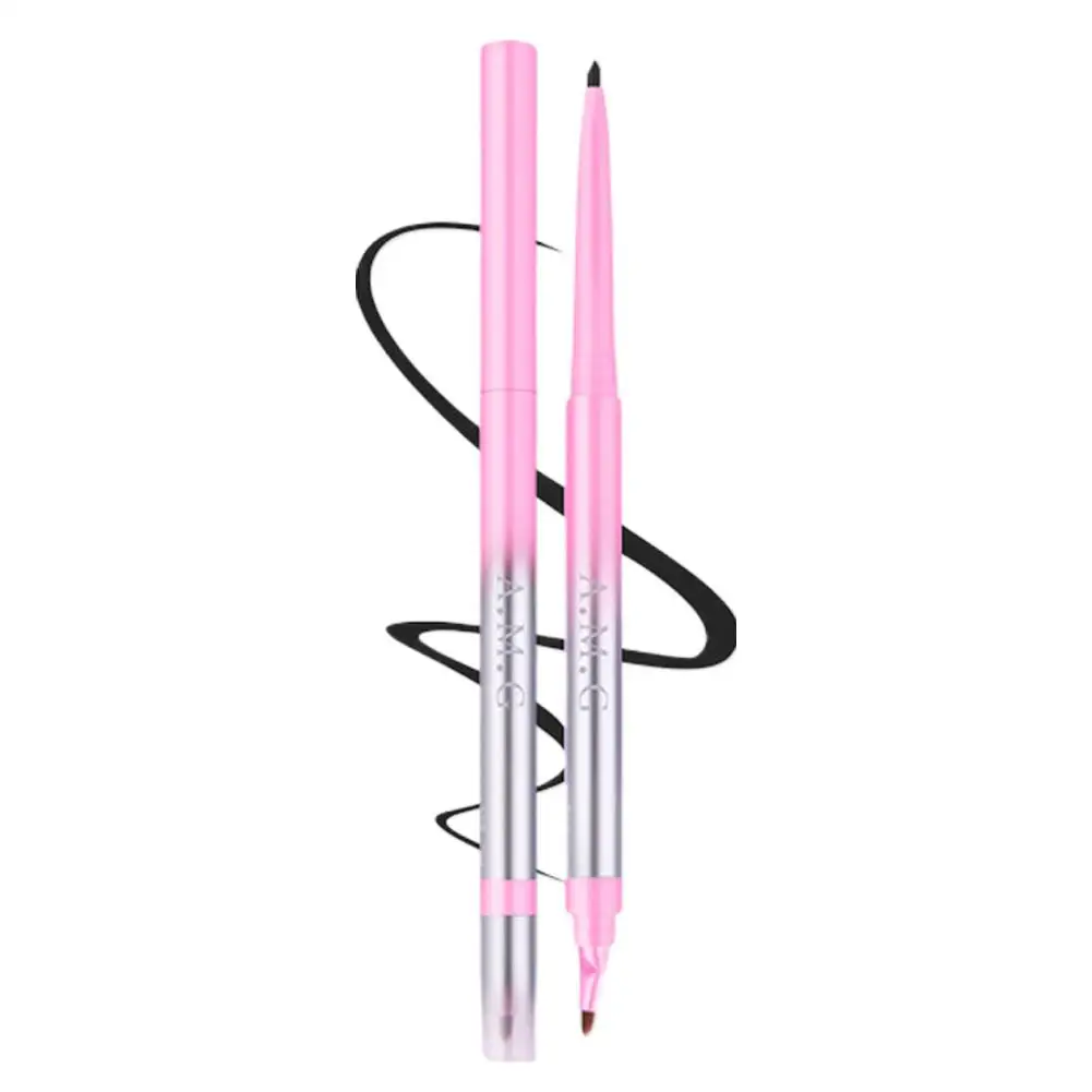 Waterproof Angled Tip Eyeliner Pencil, Ultra-Smooth Gel Formula for Sharp Winged Liner, Smudge & Sweat Proof Long Lasting M V4I3