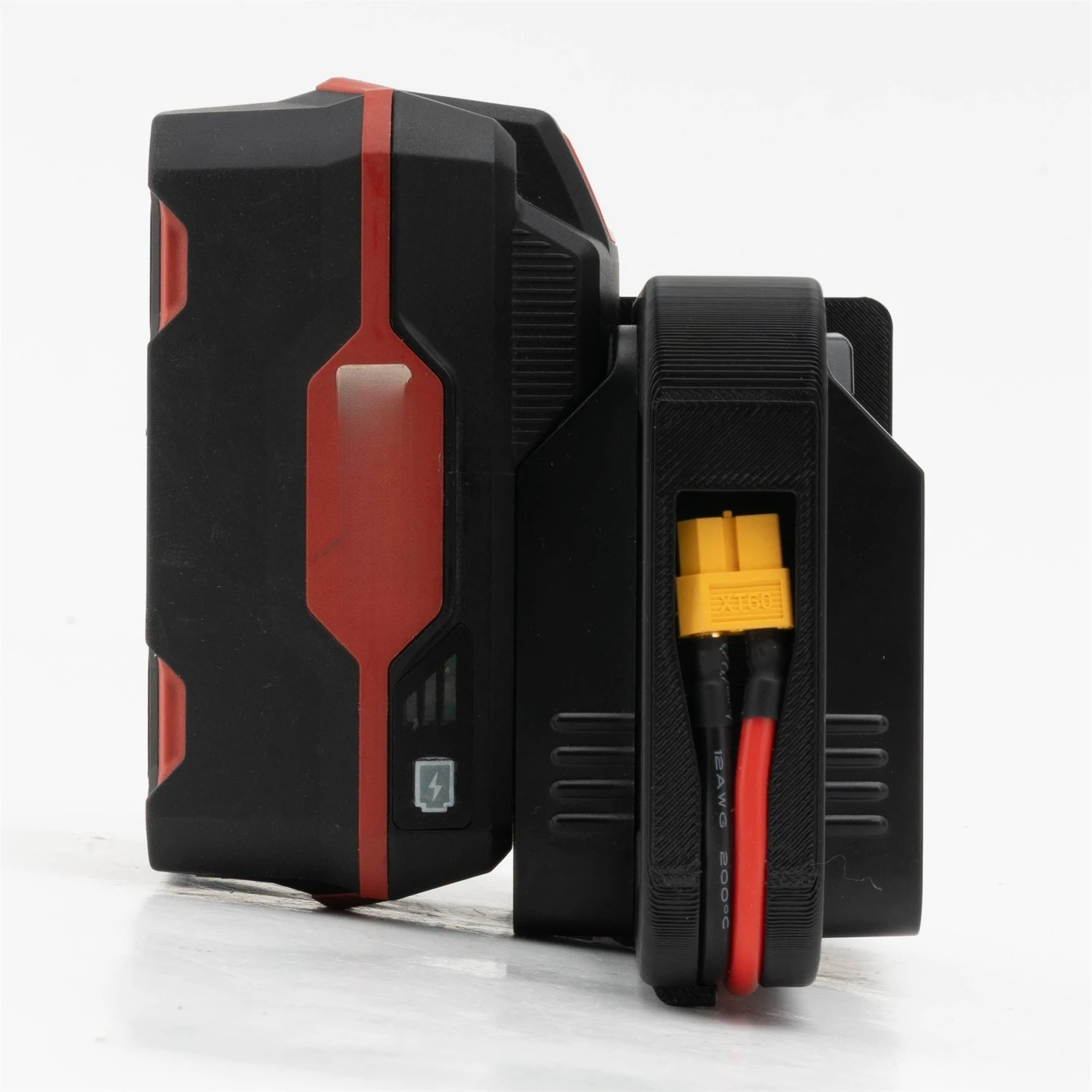 XT60 Female Holder Battery Adapter for PARKSIDE X20V Battery To XT60 Male Interface for 20V DIY Equipment Modification Tools