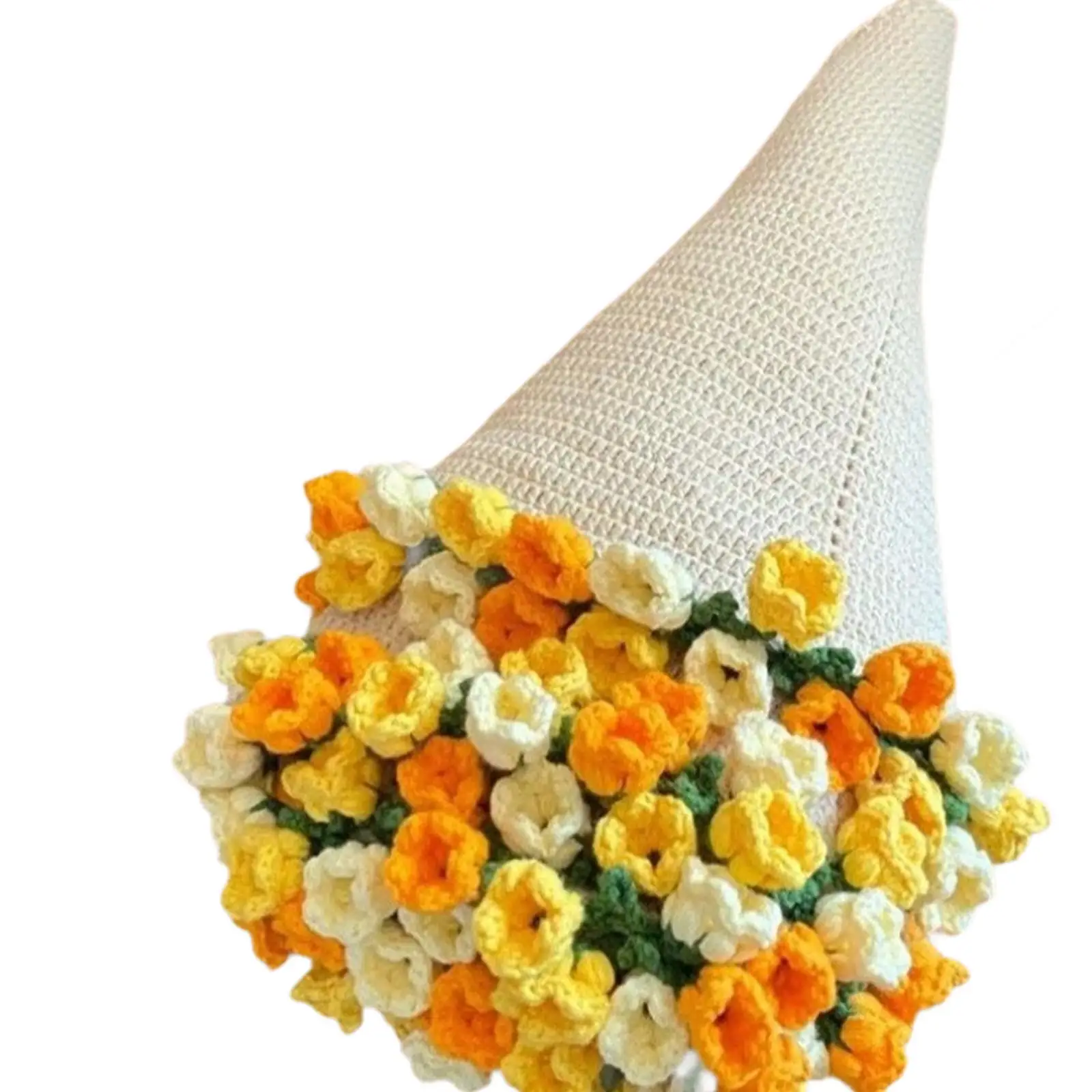 Bouquet Blanket Floral Blanket Crocheted Blanket for Party Anniversary Gifts