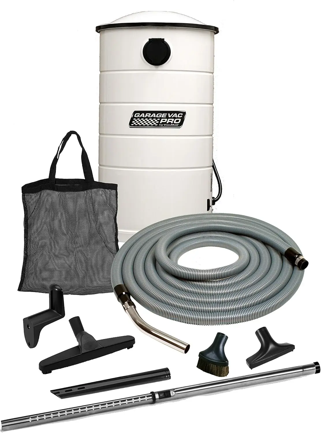 Gv50Wpro Professional Wall Mounted Utility And Garage Vacuum With 50 Ft Hose And Tools