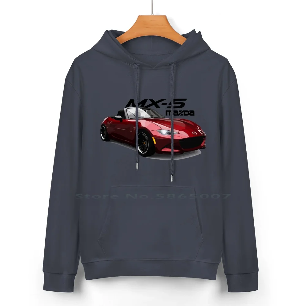 Mx5 Nd Pure Cotton Hoodie Sweater 24 Colors Mx5 Nd Miata 100% Cotton Hooded Sweatshirt For Women Men Unisex Gifts Heat Transfer