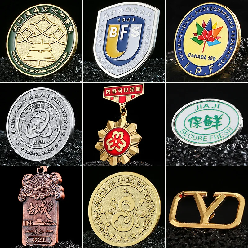 Commemorative Souvenir Challenge Coins, Gold Plating, Soft Enamel, High Quality, Custom, Manufacturer Wholesale