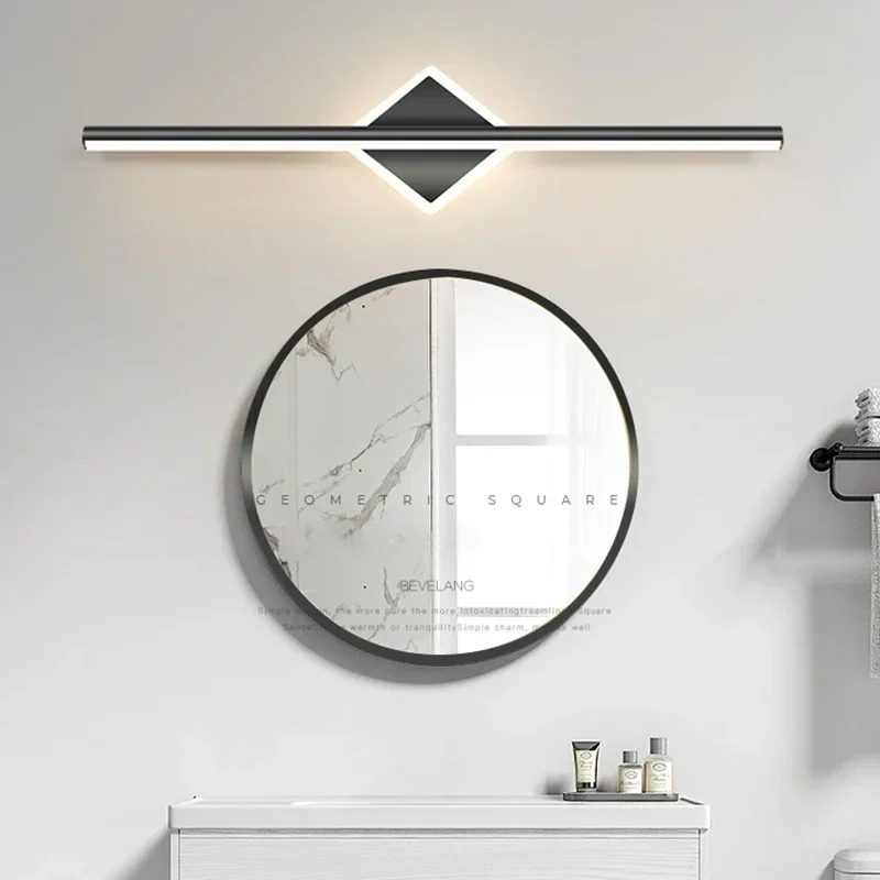 Moderna lâmpada de parede led luzes espelho do banheiro para sala estar quarto maquiagem lâmpada decoração banho arandela lustre luminárias