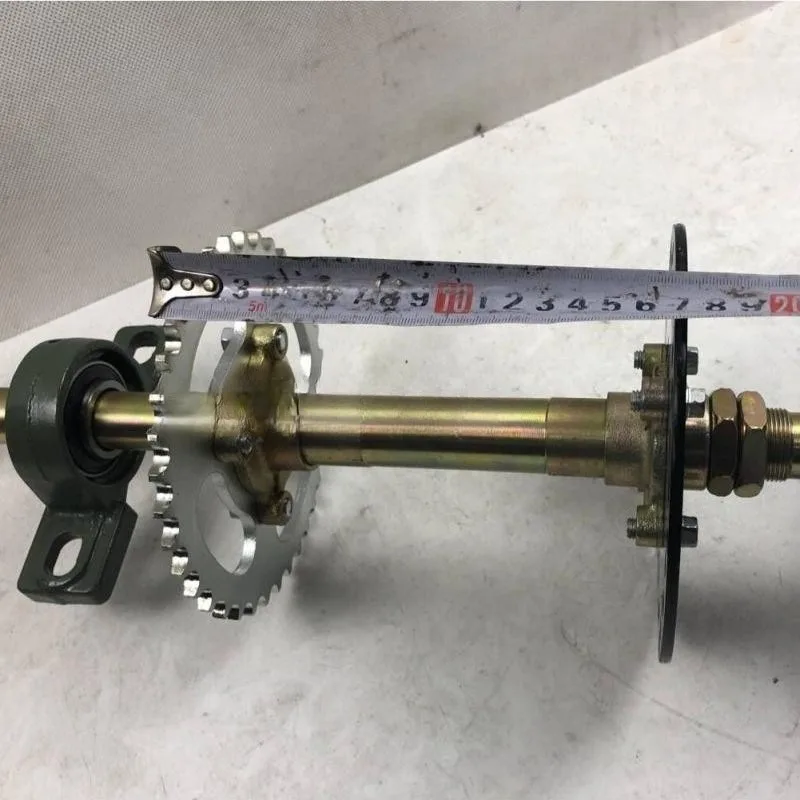 Modified GO-T three-wheel four-wheel kart accessories rear axle rear axle 61-65-71 -74-80cm rear axle