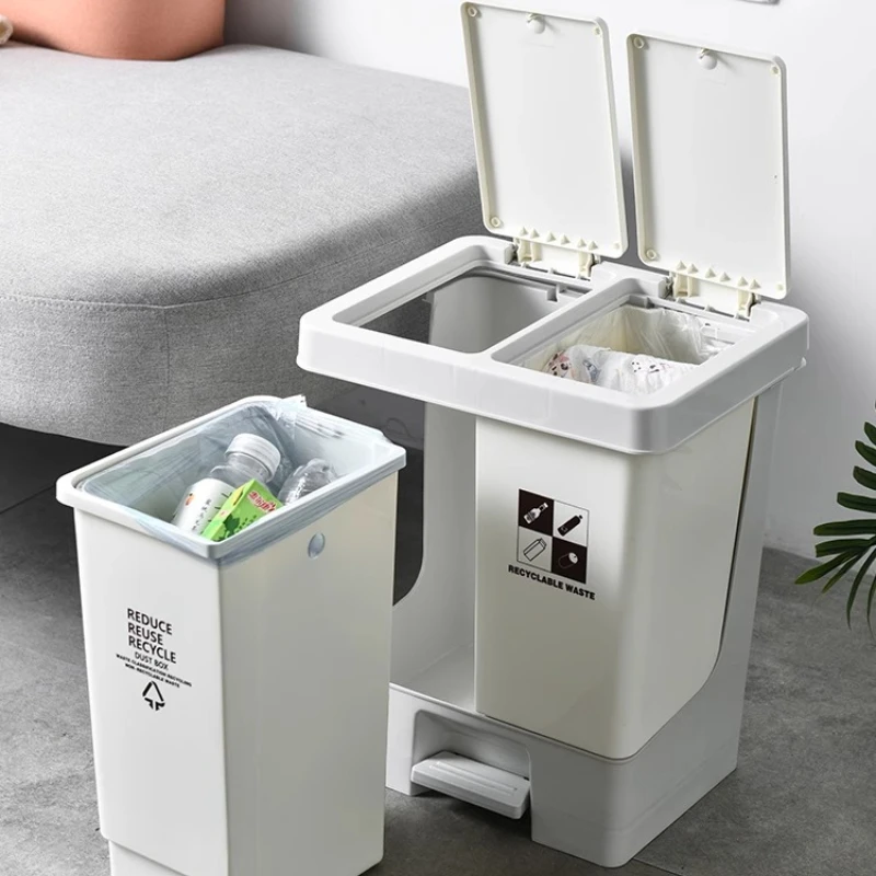 

Automatic Motion Sensor Trash Can Touchless Stainless Steel 20L 26L Soft Close Lid Odor Control Kitchen Bathroom Office Home