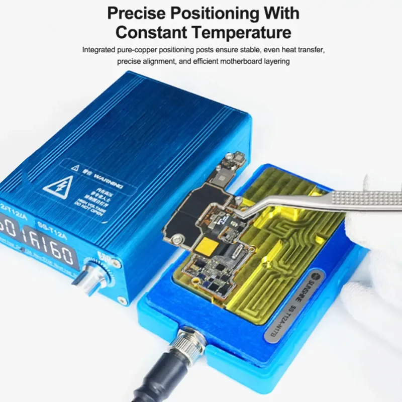 

SUNSHINE SS-T12A-N17A/N17B Motherboard Repair Heating Module Suitable for SS-T12A Host IP17 Series Motherboard Layering Repair