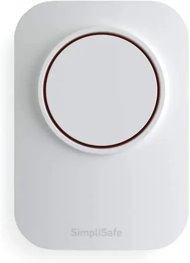 

105dB Loud Auxiliary Siren for Home Security Systems, Weather-Resistant and Easy to Install