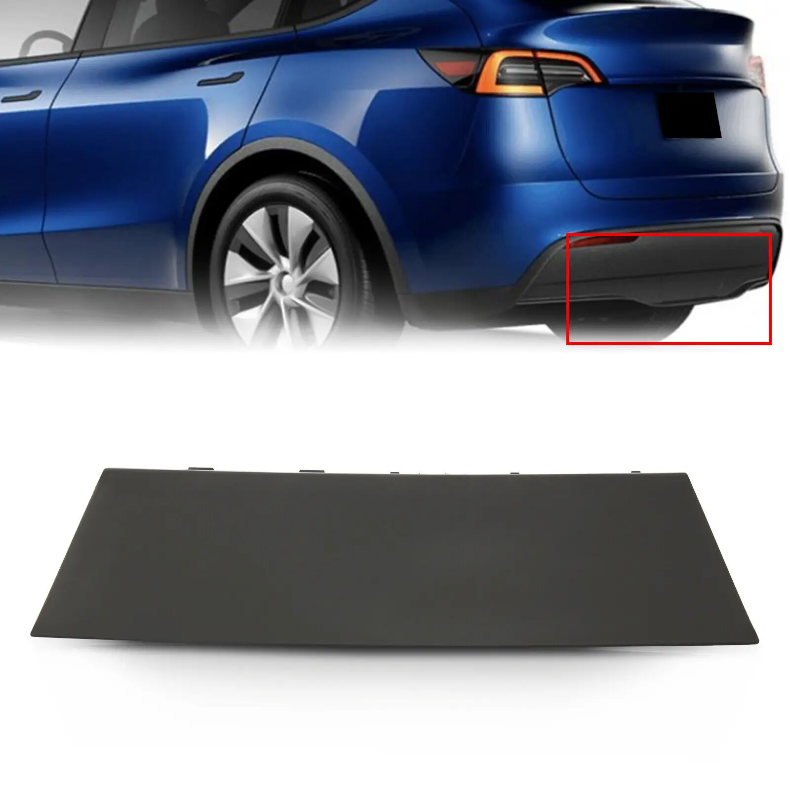 

Автозапчасти Tesla Model Y, нижняя пластина заднего бампера, декоративная маленькая крышка для прицепа 1494009 -00-Б