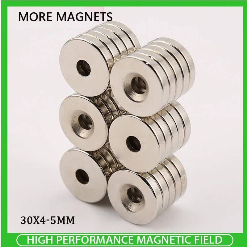 30x4-5mm Small Circular Magnets  30*4-5mm  For Home Refrigerators, Offices DIY  30x4mm-5mm