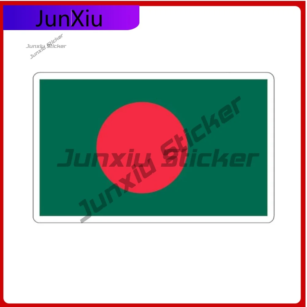 

Bangladesh Flag Travel Stickers Decoration Scratch-proof Decal Suv Camper Windshield Bumper Truck Laptop Suitcase Sticker Motor