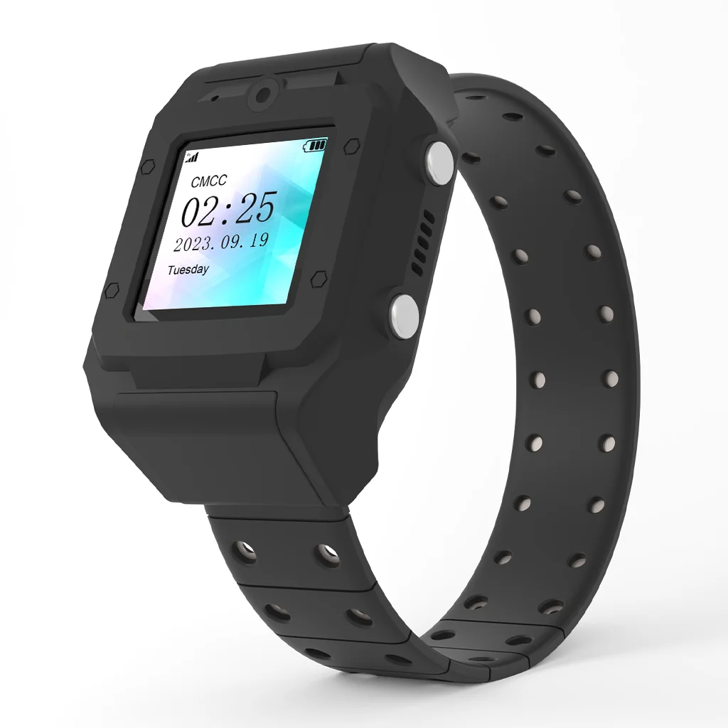 4G Ankle Monitor Bracelet TFT Display GPS Tracking Remote Control SIM Card Prisoners/Inmates IP68 Waterproof Android OS Distance