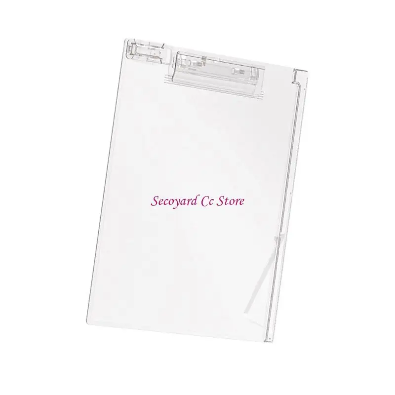 N3UC STANDAR ขนาดคลิปบอร์ดไฟล์ ORGANISER 12.8X9IN บนโต๊ะทำงานบอร์ดการเขียนคลิปบอร์ดพร้อมคลิปปากกาและมาตราส่วนการวัด