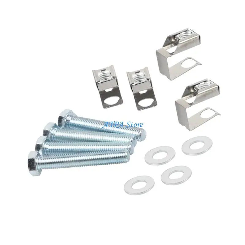 U13C Quick Installation Exhaust Lip Student YOU Nut Set Mixture Steel Consistent Multiple Truck SUV Automobiles