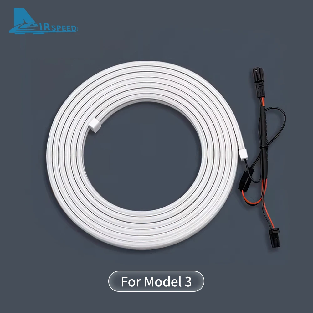 

Dynamic Flowing Rear Trunk Light for Tesla Model Y Juniper 2025-2020 Model 3 2018-2023 Highland 2024-UP LED Strip Accessories