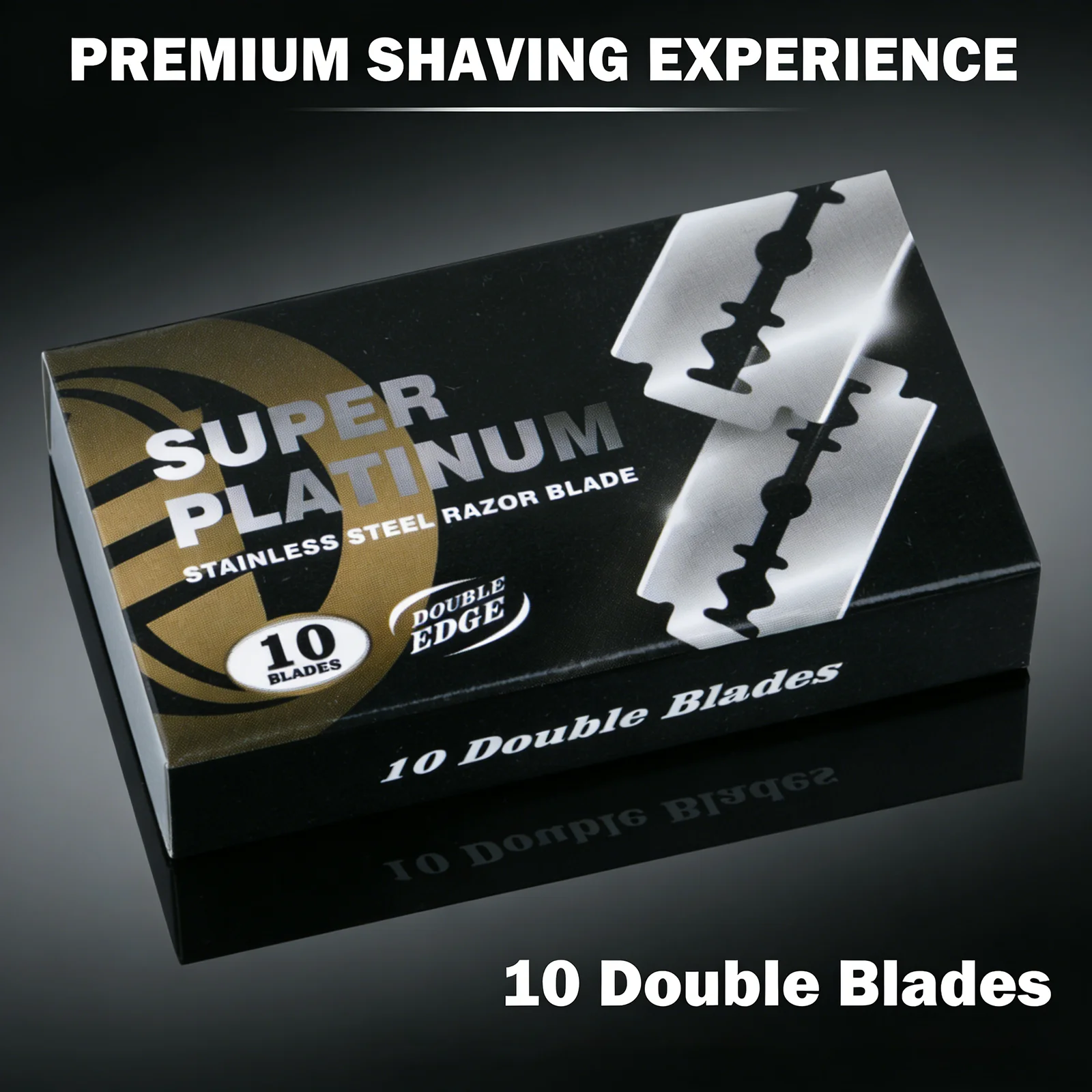 10Pcs/100Pcs Stainless Steel Razor Blades Old-Fashioned Manual Double Edge Shaver Razor Blade Hairdressing Barber Shaving Tools