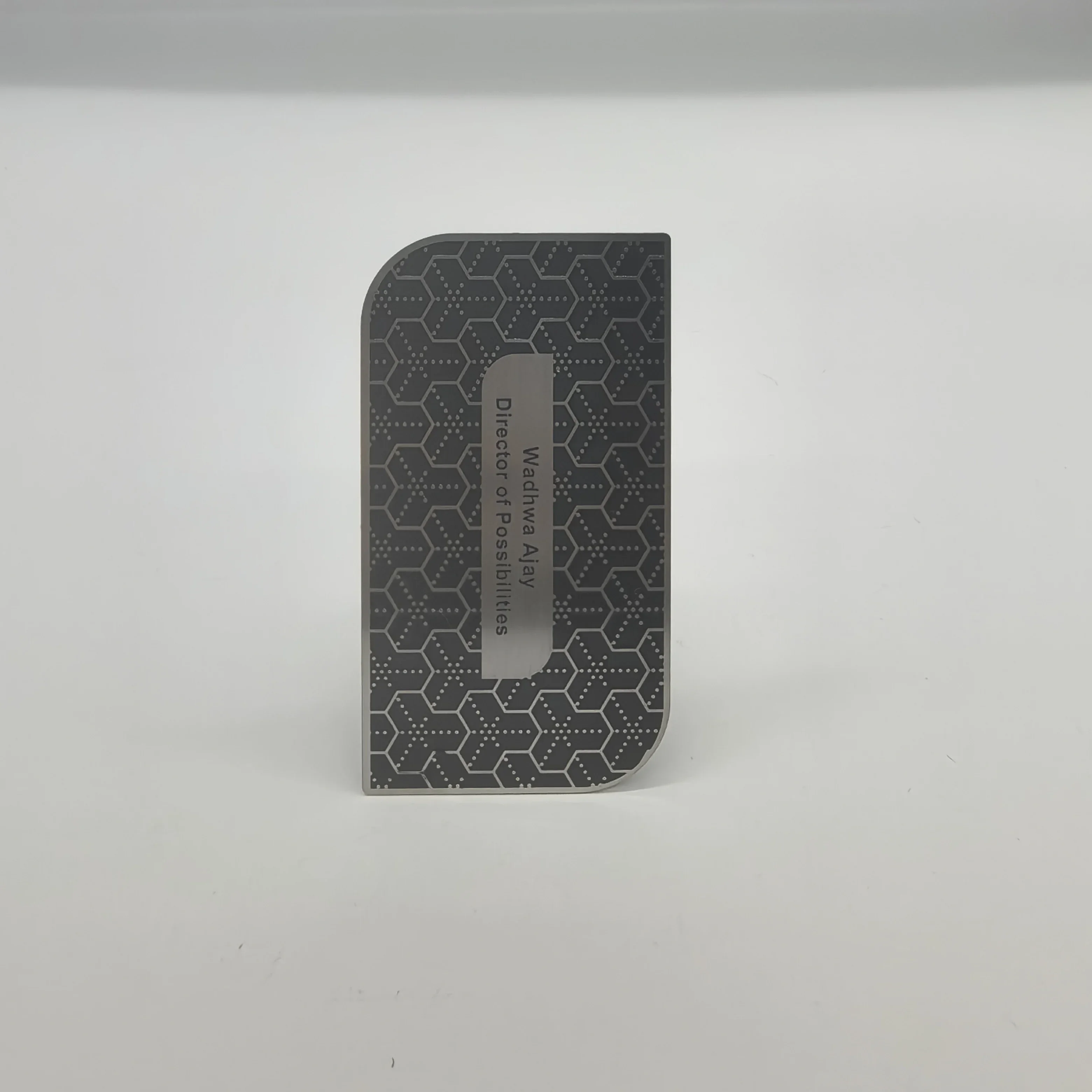 Cartão de metal de luxo impresso personalizado profissional em branco cartão de visita de metal gravado profundo de aço inoxidável para laser