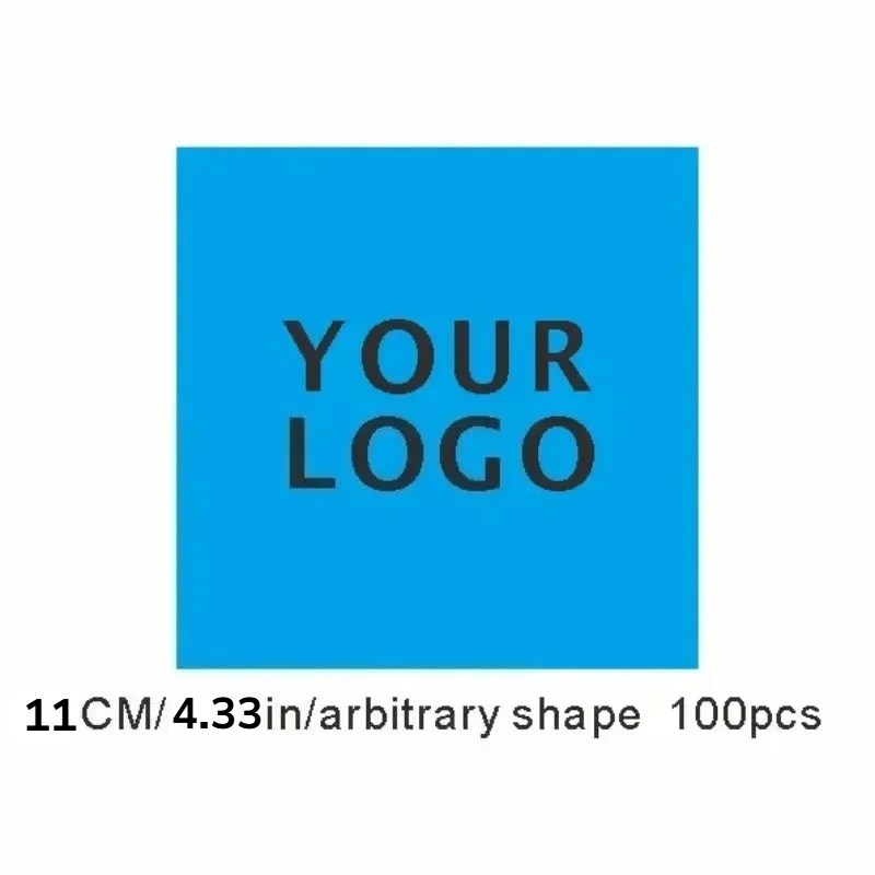 10cm 100Pcs Custom UV Crystal Transfer Stickers High Definition Logo Adhesive Labels for Brand Packaging & Decoration view 5