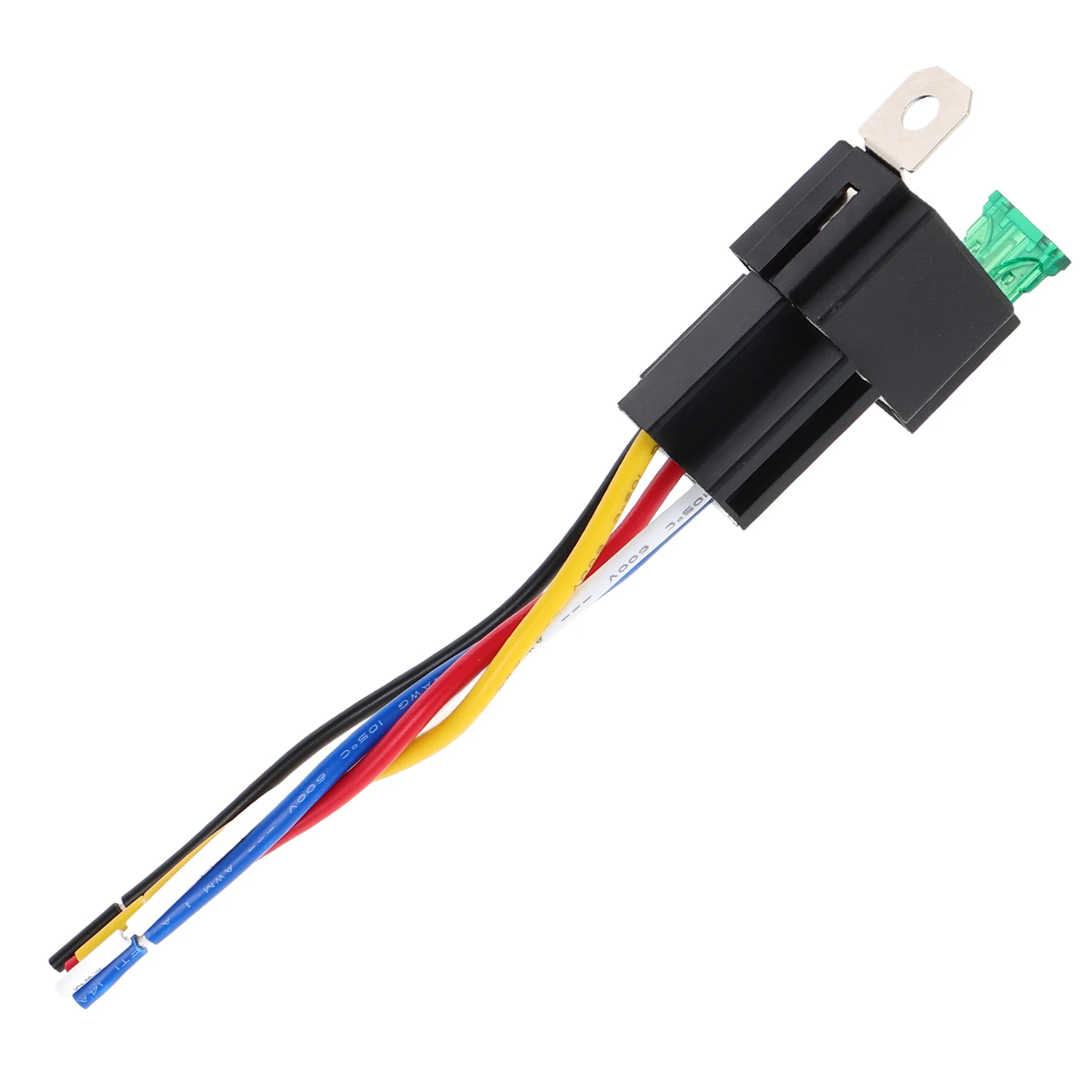 

Automotive Relay 30A Fuse Tap Switch Block Voltage Protector Blower Motor SPDT Ignition Panel ANL Electric Car Kits