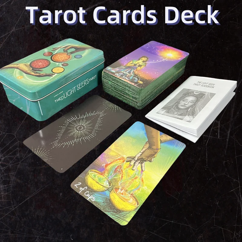 

High Quality Exquisite Waite Tarot Cards Deck 78PCS with Guidebook Witchcraft Oracle Astrology Forecast Prophecy Love Board Game