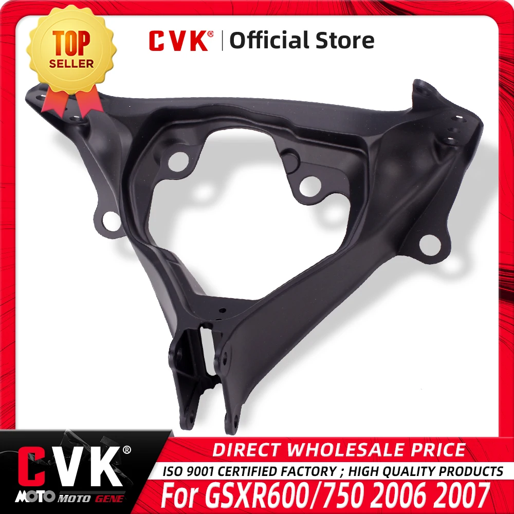 CVK Headlight Bracket Motorcycle Upper Stay Fairing For SUZUKI GSXR600 GSXR750 GSXR 600 750 GSX-R K6 2006 2007 06 07 Parts