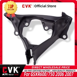 CVK Headlight Bracket Motorcycle Upper Stay Fairing For SUZUKI GSXR600 GSXR750 GSXR 600 750 GSX-R K6 2006 2007 06 07 Parts