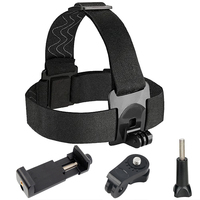 Head Strap Mount For GoPro Hero 13 12 11 10 9 8 7 Insta 360 X5 X4 X3 GO 3 3S DJI Osmo Action 3 4 5 Pro Cameras Accessory ﻿